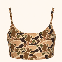 RIDGELINE BRALETTE - DUCK CAMO
