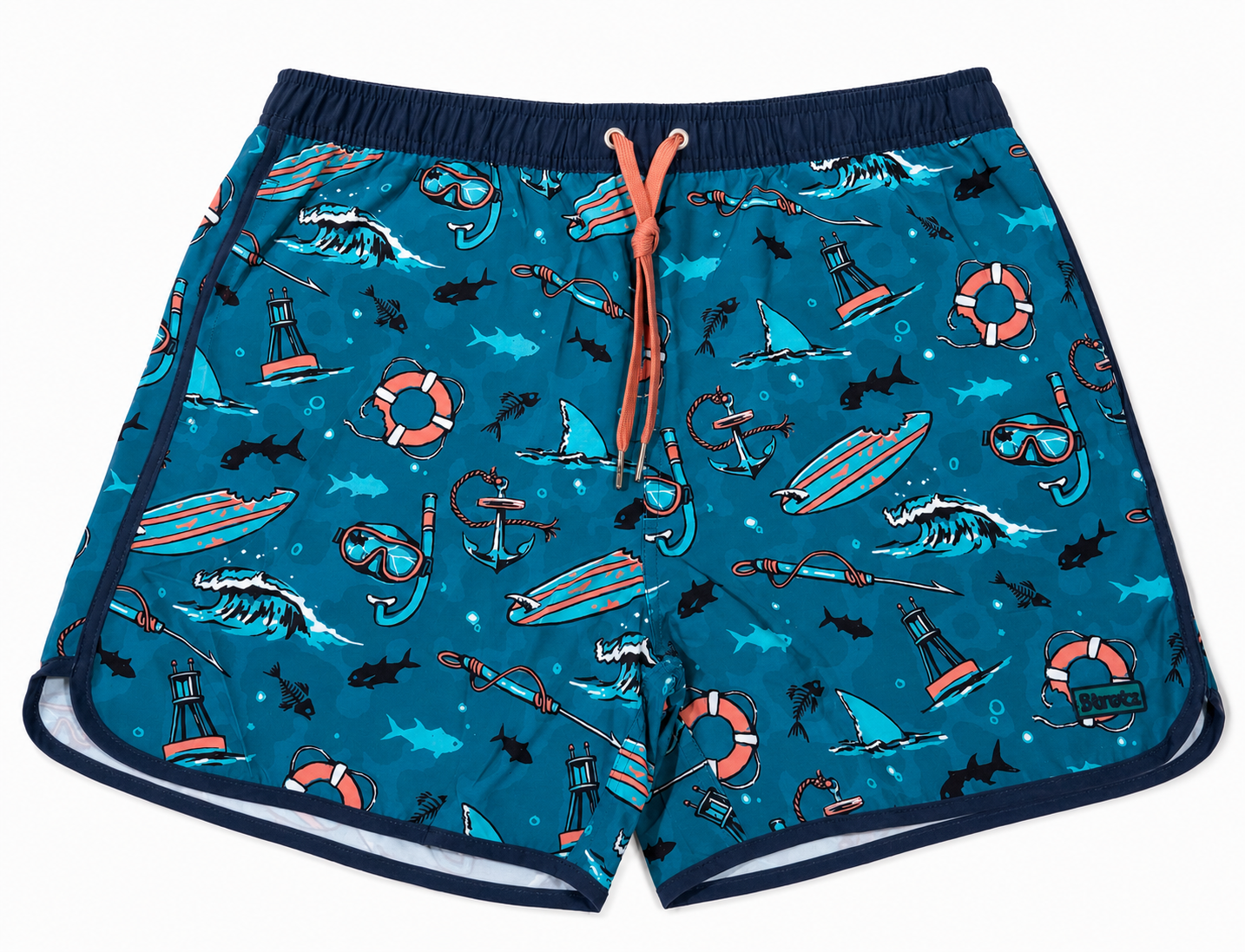NO WAKE ZONE - SHARK BAIT