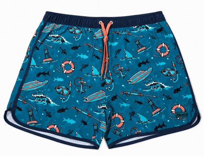NO WAKE ZONE - SHARK BAIT
