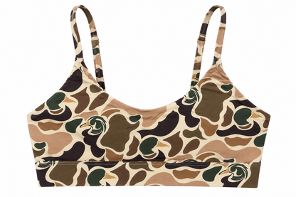 RIDGELINE BRALETTE - DUCK CAMO