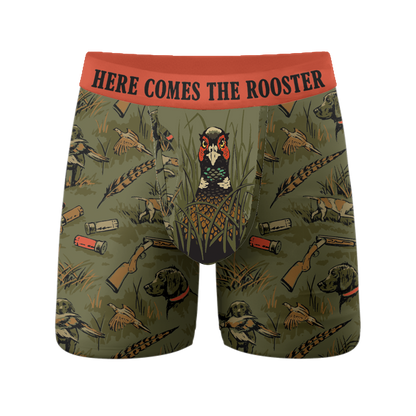 HERE COMES THE ROOSTER