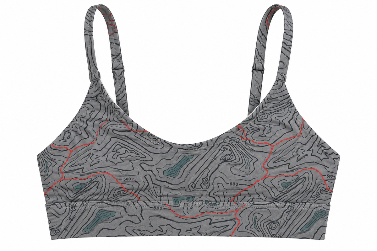 RIDGELINE BRALETTE TOPO-CHEEKO